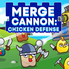 Merge Cannon: Chicken Defense
