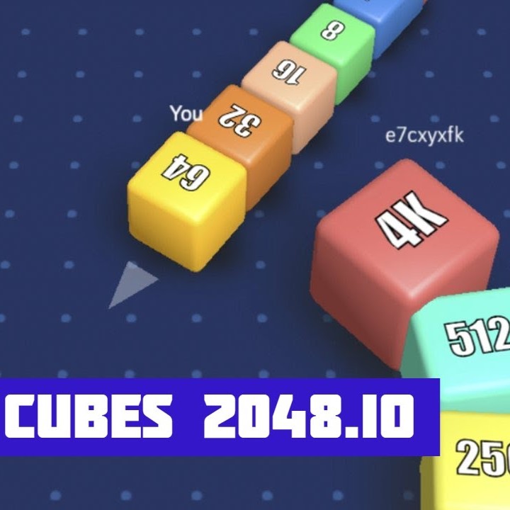 Cubes 2048 io - ax Level Gameplay Free game 4 000 000 + 